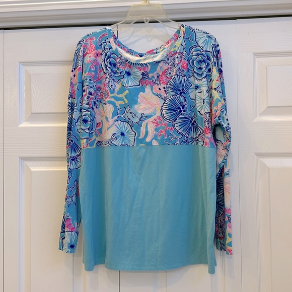 Lilly Pulitzer Tops - Long sleeve lightweight t shirt - XL